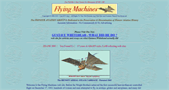 Desktop Screenshot of flyingmachines.org